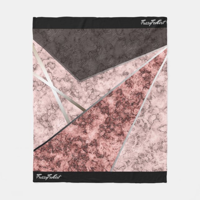 Cobertor De Velo FuzzyFoxArt (Frente)