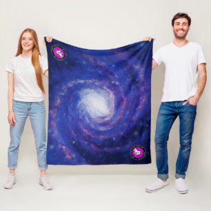 Cobertor De Velo FWAS Galaxy Medium Fleece