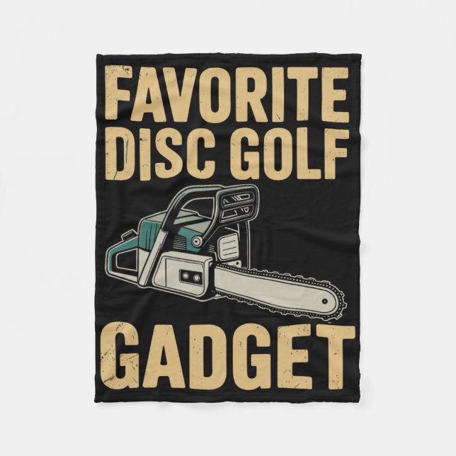 Cobertor De Velo Gadget Favorito de Disc Golf Engraçado Disc Golf _ (Frente)