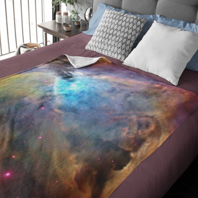 Cobertor De Velo Galáxia Espacial Orion Nebula (Orion Nebula Space Galaxy Fleece Blanket)