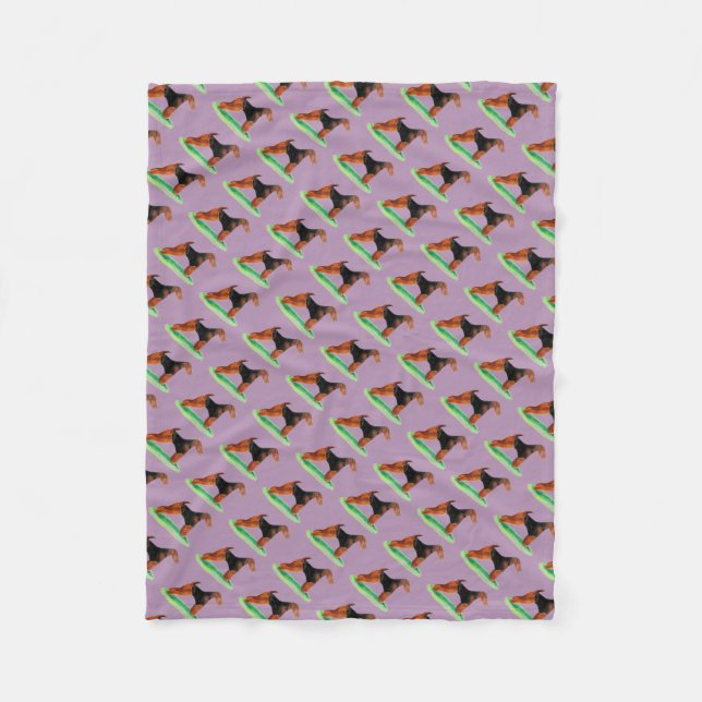 Cobertor De Velo Galês ou Airedale Terrier (Frente)