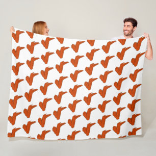 Cobertor De Velo Galinha Wing Fleece Blanket, Todos os tamanhos