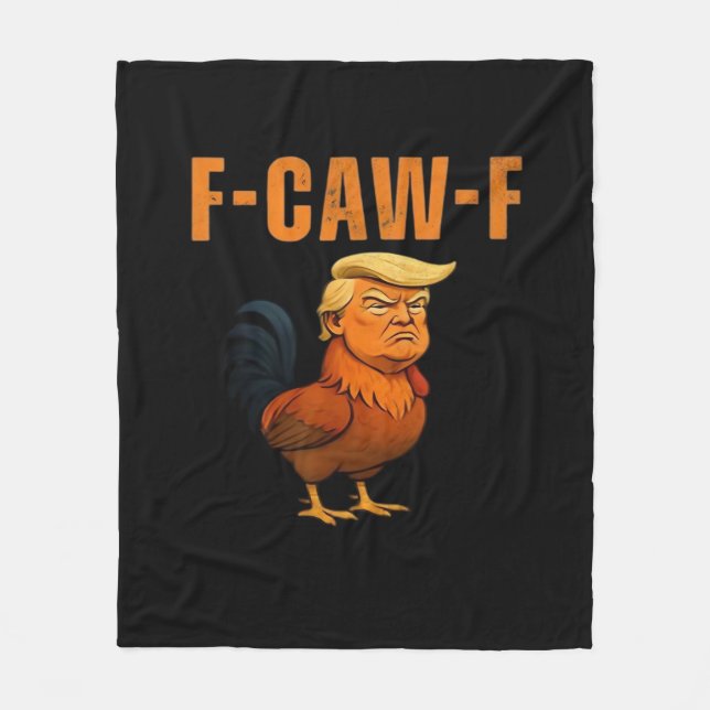 Cobertor De Velo Galo F-Caw-F Anti Clássico (Frente)
