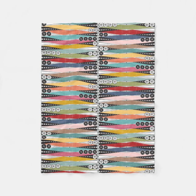 Cobertor De Velo Gamão Retroatômico (Frente)