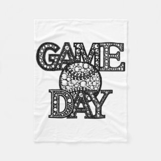 Cobertor De Velo Game Day Bysebyl Rhinestone Bysebyl Player Sport M
