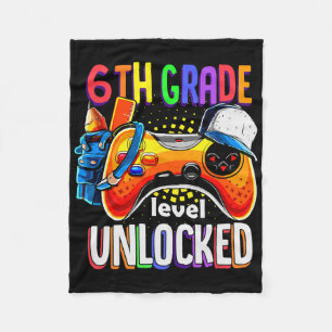 Cobertor De Velo Gamer Ck To School Gamepad Sexto Nível 6º Ano U
