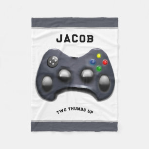 Cobertor De Velo gamer personalizado
