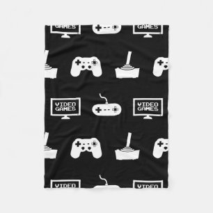 Cobertor De Velo Gamer temático do jogo de vídeo do design do jog