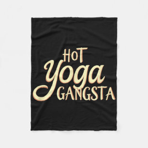 Cobertor De Velo Gangsta de Hot Yoga e Meditação - Namaste Vintage