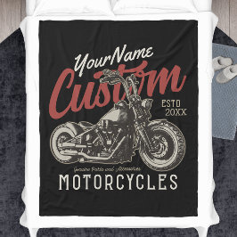 Cobertor De Velo Garagem Personalizada do Biker Cruiser de Motocicl