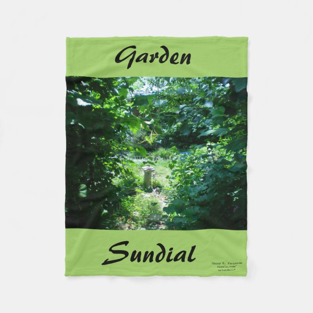 COBERTOR DE VELO GARDEN SUNDIAL (Frente)