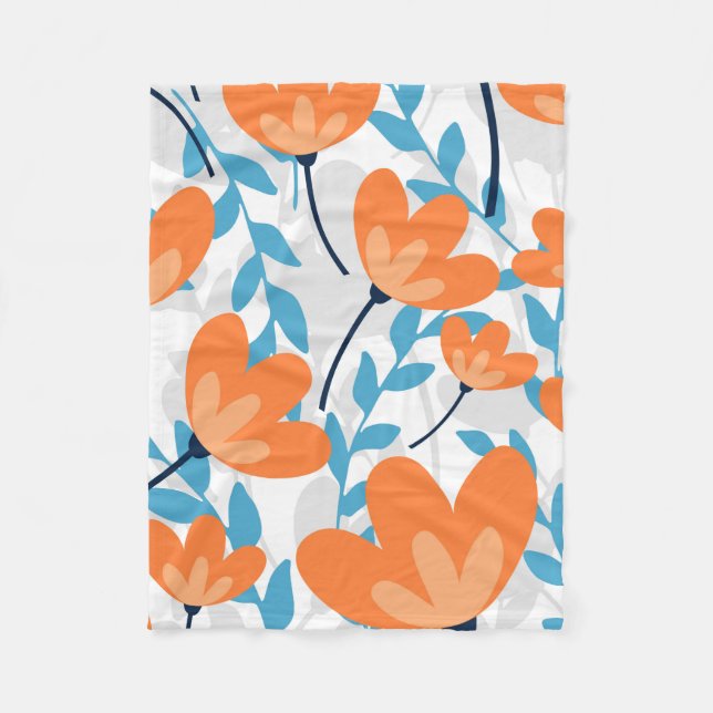 Cobertor De Velo Gardener Lover | O Amor É Como Flores Selvagens (Frente)
