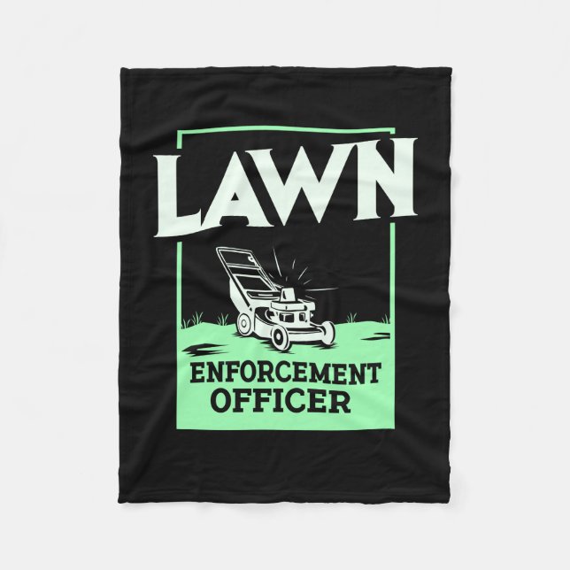 Cobertor De Velo Gardening Lawn Mower Gift (Frente)