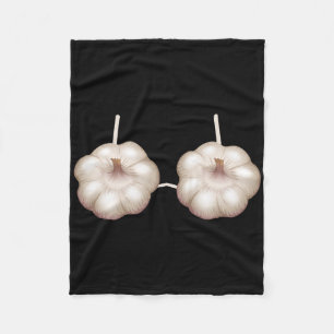 Cobertor De Velo Garlic Outfit Bra Dia de as Bruxas engraçado Costu
