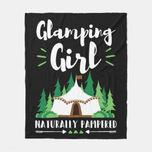 Cobertor De Velo Garota de Glamping Mimada