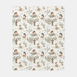 Cobertor De Velo Garota do Verme do Livro