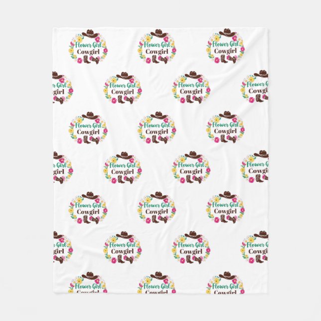 Cobertor De Velo Garota Flor (Frente)