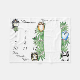 Cobertor De Velo Garota/Menino - Milestone Tamanho do Aberto 40 x 3