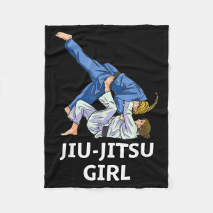 Cobertor De Velo Garotas de Jiu Jitsu Brasileiro