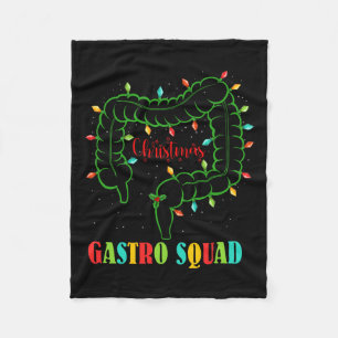 Cobertor De Velo Gastro Enfermeira Diversão de Natal Luzes de Natal