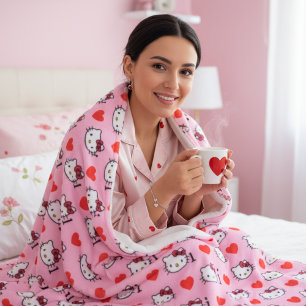 Cobertor De Velo Gatinha