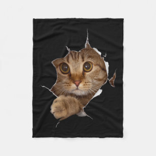 Cobertor De Velo Gatinho Doce Roupa Torta - Gateiro Engraçado