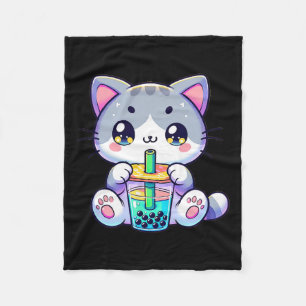 Cobertor De Velo Gatinho Gato de Chá Gato de Kawaii Bonito Animação