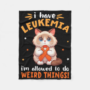 Cobertor De Velo Gato Birmanês Eu Tenho Leucemia Estou Permitido Fa