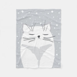 Cobertor De Velo Gato bonito, símbolo de 2023.
