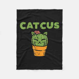 Cobertor De Velo Gato Cactus Cute Succulto Plantas Gatinhas Meninas