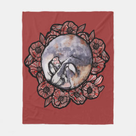 Cobertor De Velo Gato De Calico Gato De Gato Vermelho De Papoila Di