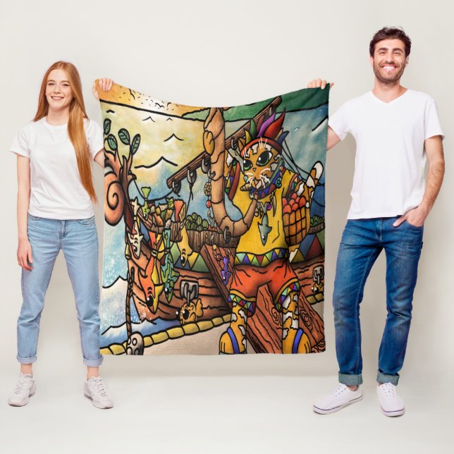 Cobertor De Velo Gato de Merchant Port de Pesca (In Situ)