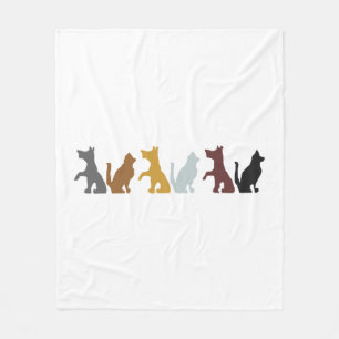 Cobertor De Velo Gato E Cão