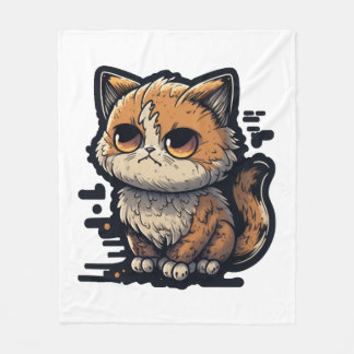 Cobertor De Velo Gato Grumpy
