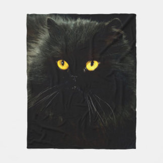 Cobertor De Velo Gato preto
