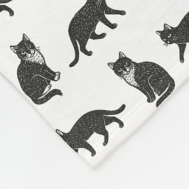 Cobertor De Velo Gatos