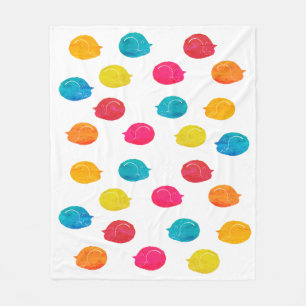 Cobertor De Velo Gatos De Sono Brancos Modernos E Bonitos Cats Aqua