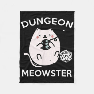 Cobertor De Velo Gatos Jogadores de Rpg Missão Paralela Nerd Divert