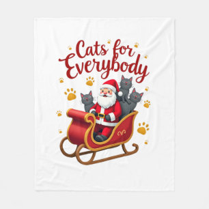 Cobertor De Velo Gatos Para Todos Gatos Natal Feio Natal Lo