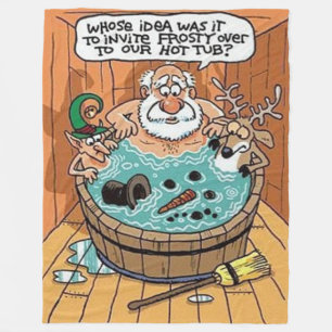 Cobertor De Velo Gelado Em Um Tubo Quente