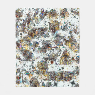 Cobertor De Velo Gemstone Sparkle Fleece Blanket Iridescente