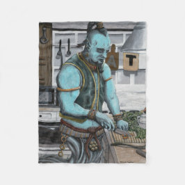 Cobertor De Velo Gene Cozinhar Kitchen Magic Fantasy Art Blanket