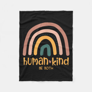 Cobertor De Velo Gentileza Igualdade Humanidade
