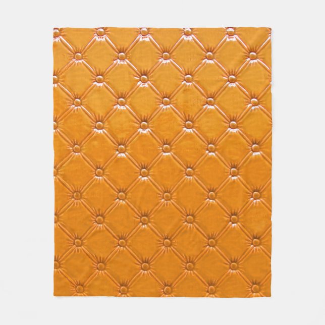 Cobertor De Velo Genuine brown leather upholstery. (Frente)