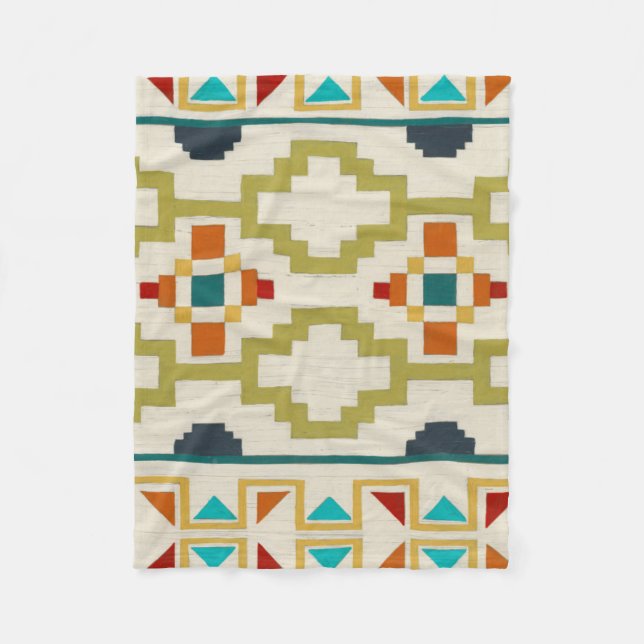 Cobertor De Velo Geometria do Sudoeste I (Frente)