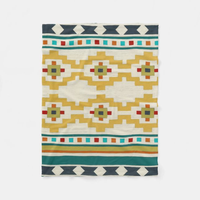 Cobertor De Velo Geometria do Sudoeste III (Frente)