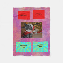 Cobertor De Velo Geométrico abstrato