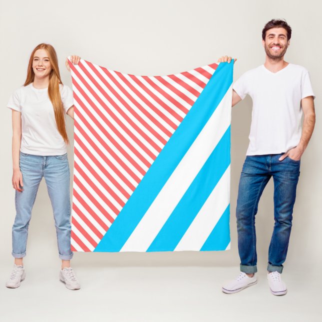 Cobertor De Velo geométrico, abstrato, textura, padrão, vermelho, a (In Situ)