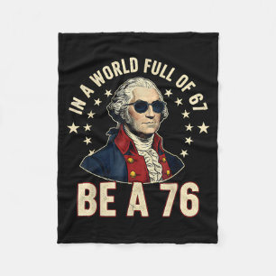 Cobertor De Velo George Washington 67 Meme No Mundo Cheio De 67 