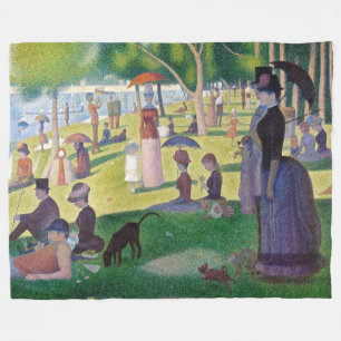 Cobertor De Velo Georges Seurat - Um Domingo na La Grande Jatte